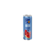 Gazuotas arbūzų sulčių gėrimas BONSU, 0,33 l
