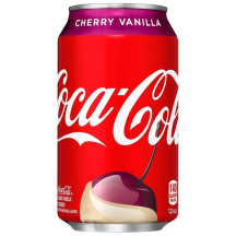 Gāzēts dzēriens Coca Cola ķiršu vaniļas 355ml