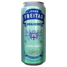 Alko. kokteil. Johan Freitag Gin&Herb 5% 0,5l