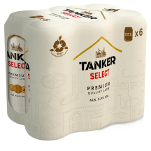 Õlu Tanker Select Lager 5%vol 0,5l 6-pakk