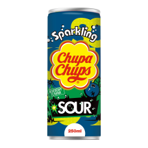 Gaiv. gėr. CHUPA CHUPS SOUR BLUEBERRY, 250 ml