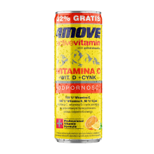 Vitamin. vanduo 4MOVE C +WIT. D +CYNK, 330 ml