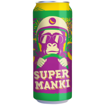 Gāzēts dzēriens Super Manki Banana 330ml