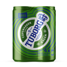 Alus TUBORG, 4,6 %, 4 x 0,568 l