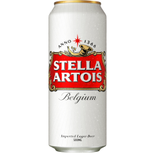 Alus STELLA ARTOIS, 5 %, 0,5 l