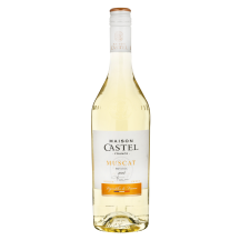 Baltas pus.sald.vynas M.CASTEL MUSCAT, 0,75l