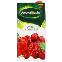 Vyšn. ir ob. sulčių gėrim. ELMENHORSTER, 2 l