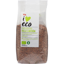 Ekologiški linų sėmenys I LOVE ECO, 400 g