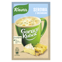 Sūrio sriuba su skrebučiais KNORR, 22g