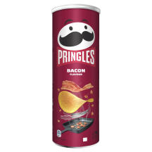 Bulvių traškučiai PRINGLES BACON, 165 g