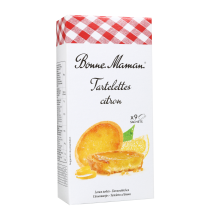 Tartaletės su citrina BONNE MAMAN, 125 g