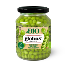 Zaļie zirnīši Globus BIO 330g/230g