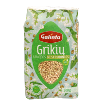 Neskrudintos grikių kruopos GALINTA, 800 g