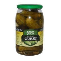 Gurķi  Zelta Saule marinēti 900g/450g