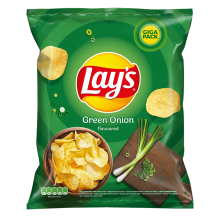 Ž. svogūnų sk. bulvių traškučiai LAYS, 250 g