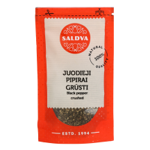 Grūsti juodieji pipirai SALDVA, 25g