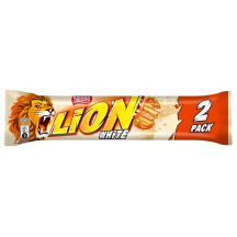 Batonėlis NESTLE LION WHITE 2 PACK, 60g