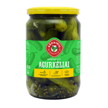 Marin. agurk. KĖDAINIŲ KONSER., 660 g / 330 g