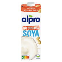 Nesaldintas natūralus sojos gėrimas ALPRO, 1l