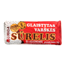 Glaist. varškės sūrelis su aguon. URIGA, 50 g