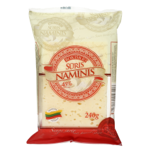 Ferment. Rokiškio NAMINIS sūris, 45 %, 240 g