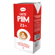 Piim Latte Tere UHT 2,5% 1l
