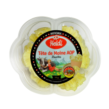 Sūrio roželės TETE DE MOINE HEIDI, 51 %, 95 g
