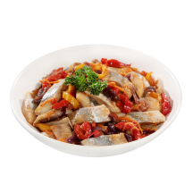 Silkė su keptomis daržovėm.TERIYAKI pad.,1 kg