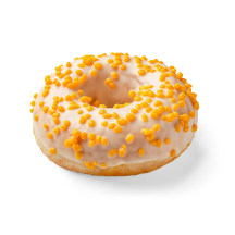 Atitirpinta spurga DONUT su mango įdaru, 70 g