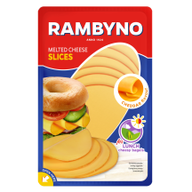 Lyd. sūris RAMBYNO čed. sūrio sk. 45 %, 150 g