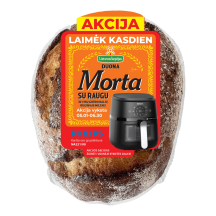 Duona su raugu ir rugin. miltais MORTA, 500 g
