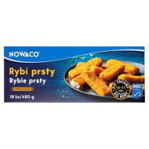 Apk. šald. žuvų filė piršteliai NOWACO, 450 g