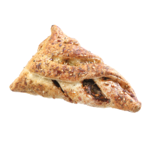 Trikampė bandelė su pievagrybiais, 80 g