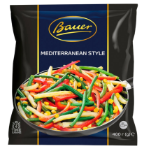 Dārzeņu mais.Bauer Vidusjūras stilā,sald.400g