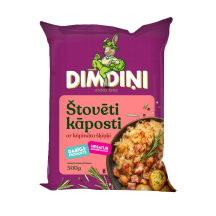 Štovēti kāposti ar kūpinātu šķiņķi 500g