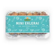 Atitirp. mini eklerai su varškės įdaru, 200 g