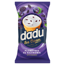Vanilės sk. plomb. su razinomis DADU, 120 ml