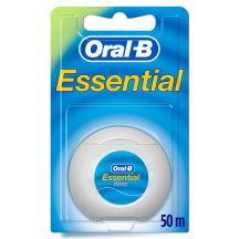 Tarpdančių siūlas ORAL-B ESSENTIAL FLOSS, 50m