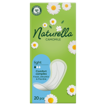 Higien.įklotai NATURELLA LIGHT, 20vnt