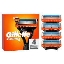 Skustuvo galvutės GILLETTE FUSION, 4 vnt.