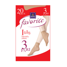 S zeķes Favor 20d 3 p 25211 beige 23-25