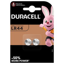 Baterijas Duracell LR44 2 gab.