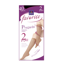 S pusg.zeķes Favorite 40d 25271 black