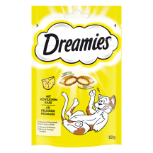 Skanėstas katėms su sūriu DREAMIES, 60 g