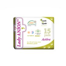 Higieniniai įklotai LADY ANION ACTIVE, 15vnt