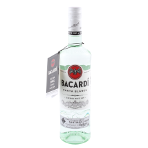 Rums Bacardi Carta Blanca 37,5% 0,7l