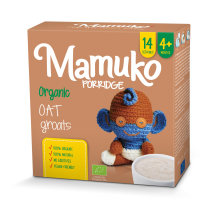 Ekologiška avižų košė MAMUKO, 4 mėn, 240 g