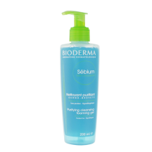 Veido gelis BIODERMA SEBIUM MOUSSANT, 200 ml