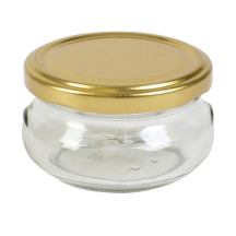 Stiklainis su dangt. TO-70, 120 ml, FP25