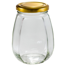 Stiklainis su dangt. TO-63, 385 ml, FP25